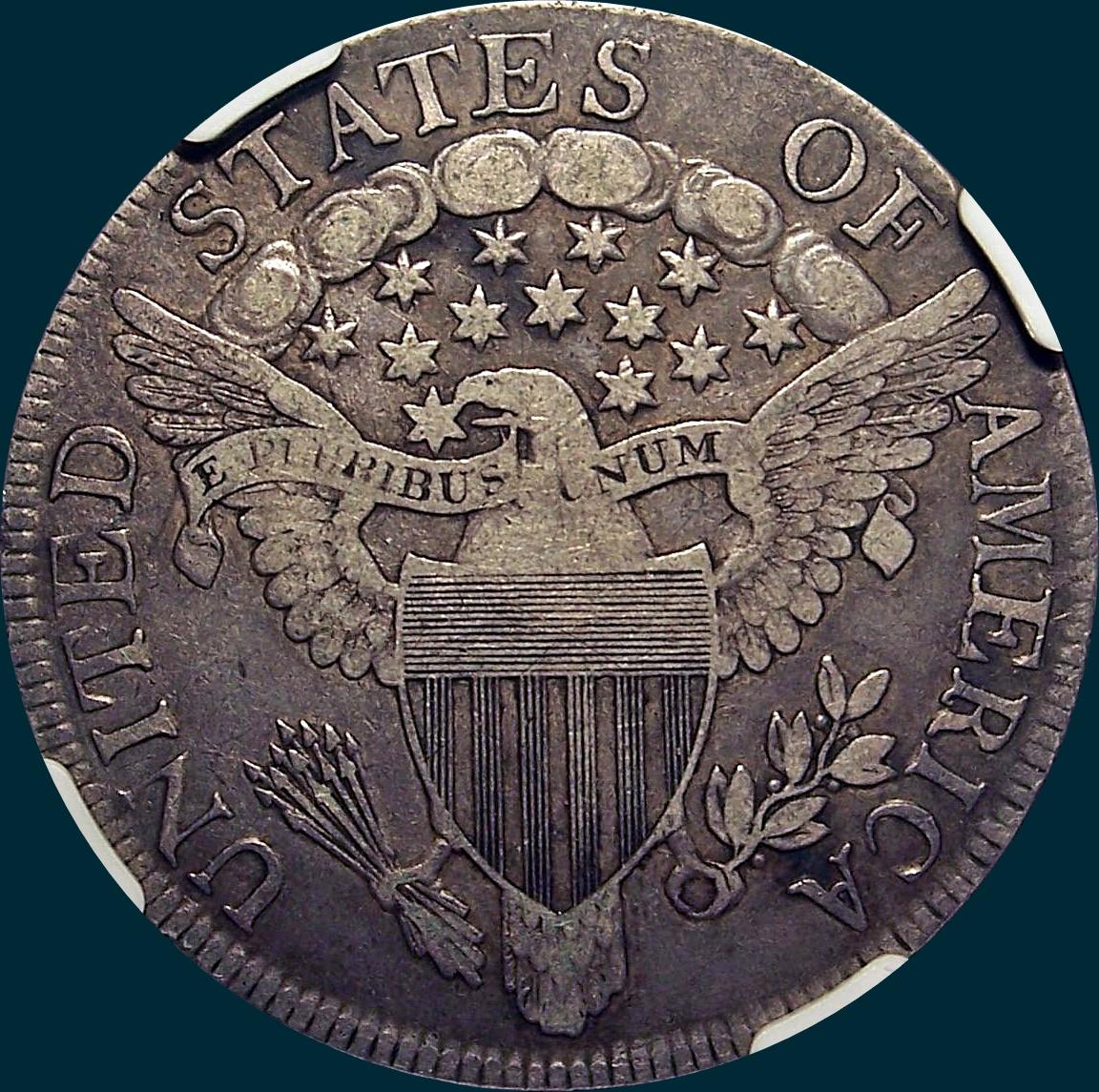 1806, O-109, Pointed 6, No stem, Draped Bust, Half Dollar