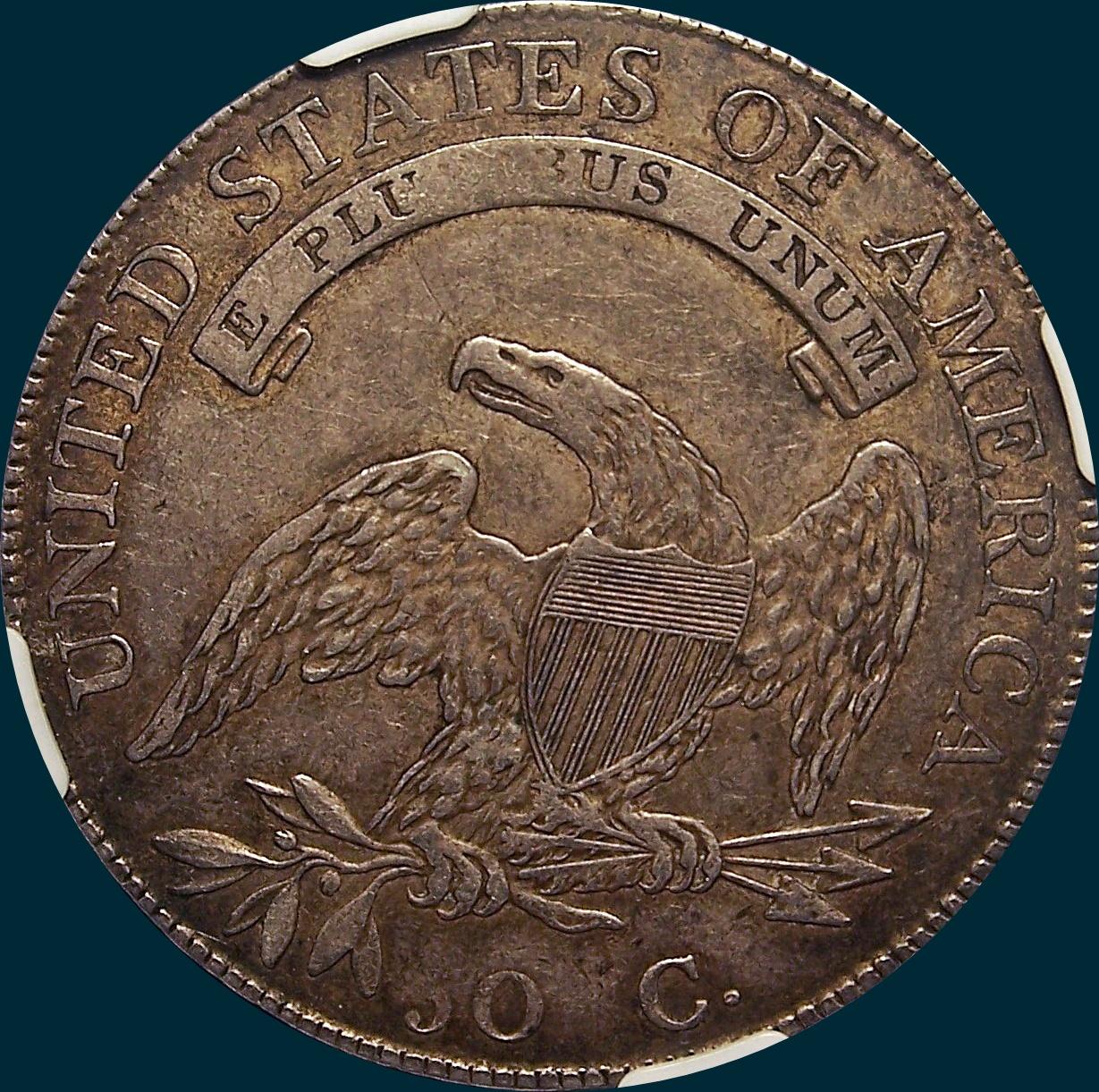 1807, O-114, Large Letters, Capped Bust, Half Dollar