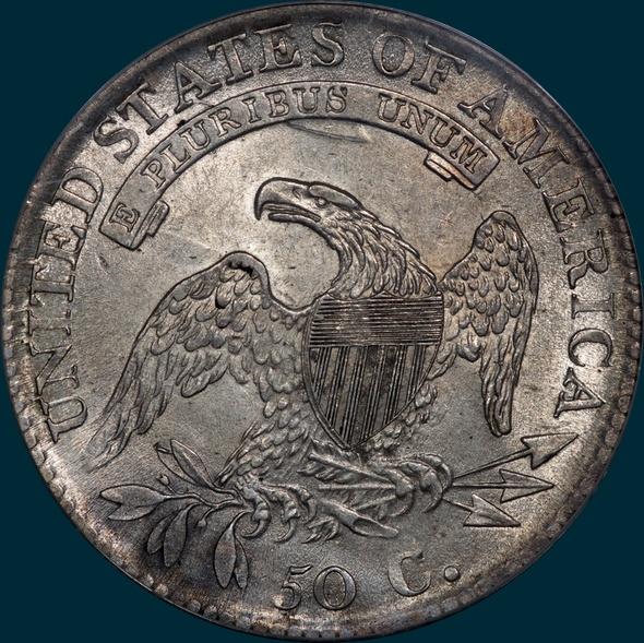 1813, O-108,  Capped Bust, Half Dollar