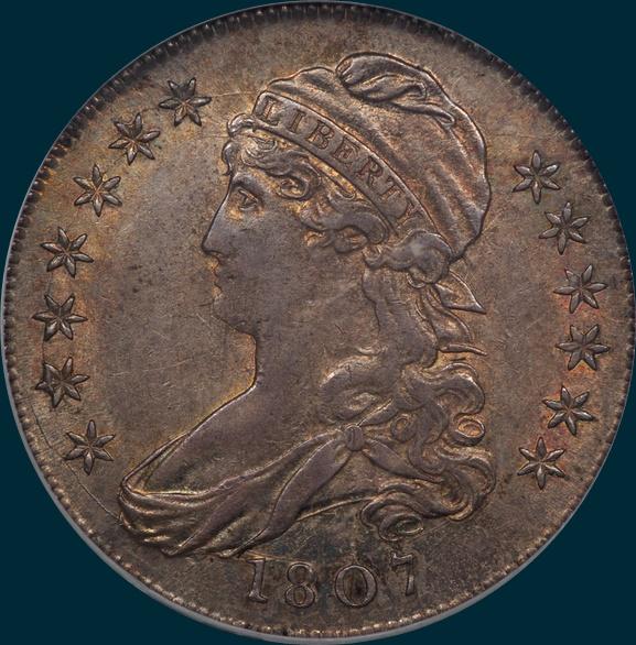 1807, O-113a, Capped Bust, Half dollar