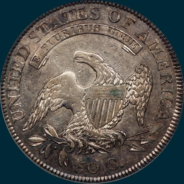 1808, O-101 R5, XXX Edge, Capped Bust, Half Dollar