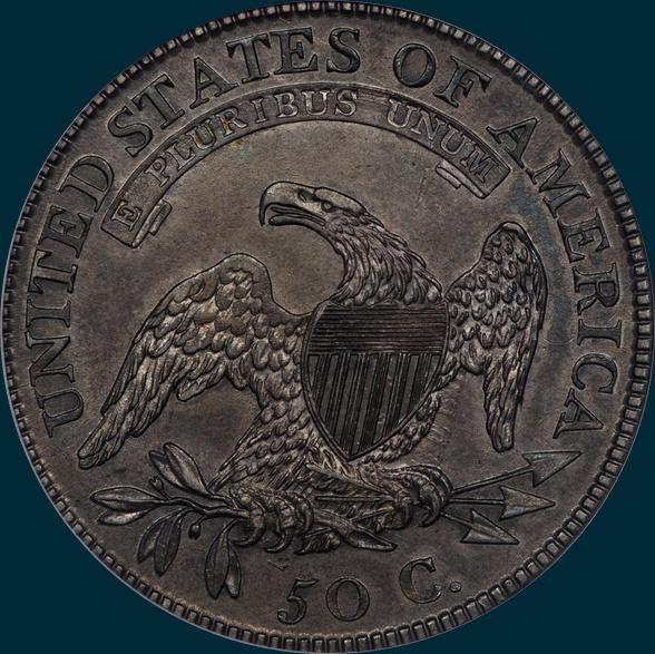 1810 O-101 Capped Bust half dollar