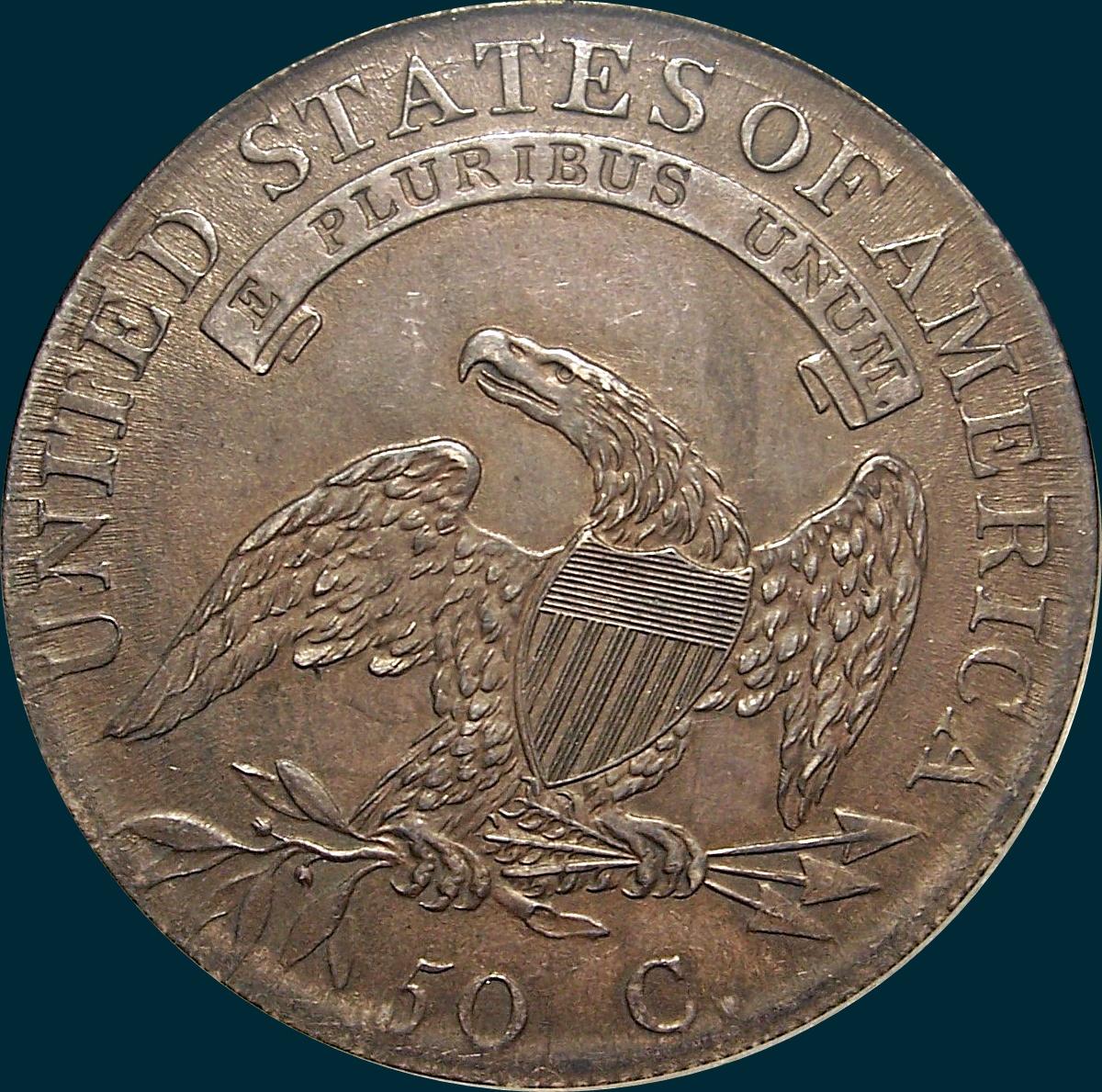 1808, O-109a R3, Capped Bust, Half Dollar