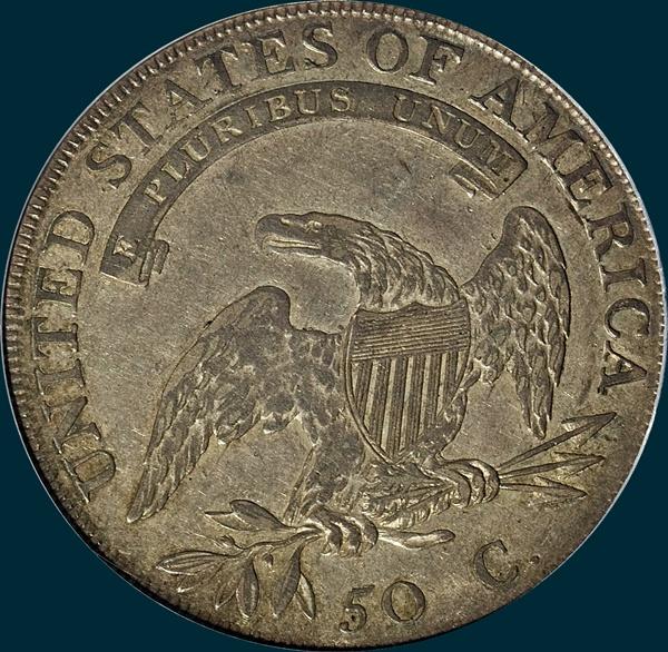 1807 O-111, Capped Bust, Half Dollar