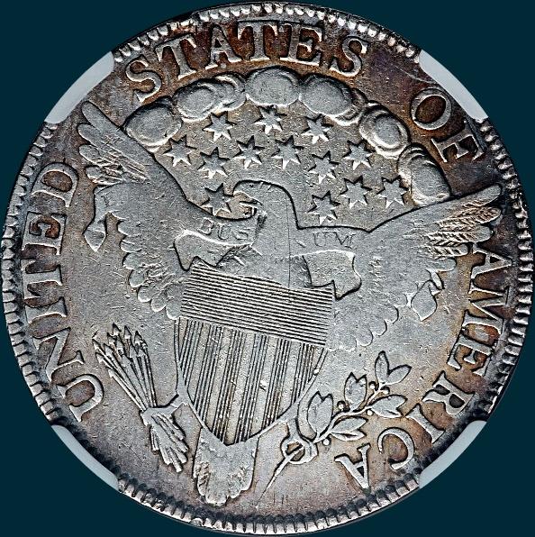 1807, O-107, Draped Bust, Half Dollar