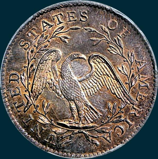 1795, O-121a, Flowing Hair, Half Dollar