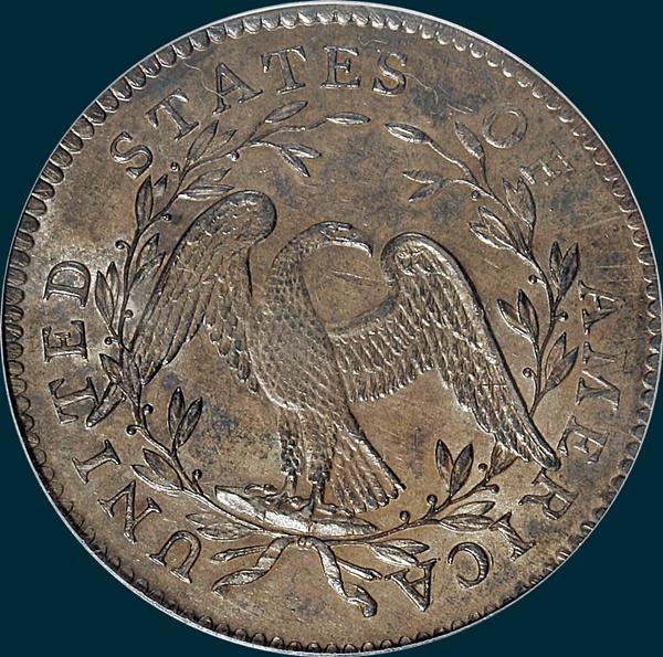 1795, O-121, Flowing Hair, Half Dollar