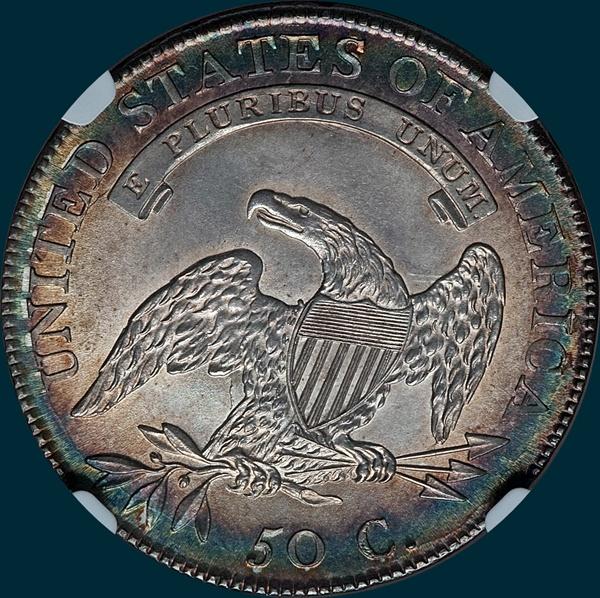 1808, O-102a R2, Capped Bust, Half Dollar