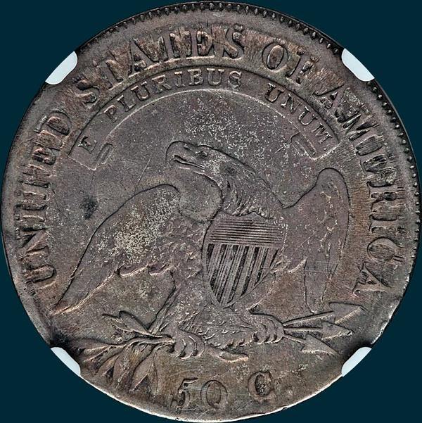 1808, O-104, Capped Bust, Half Dollar