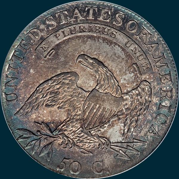 1808 O-105, Capped Bust, Half dollar