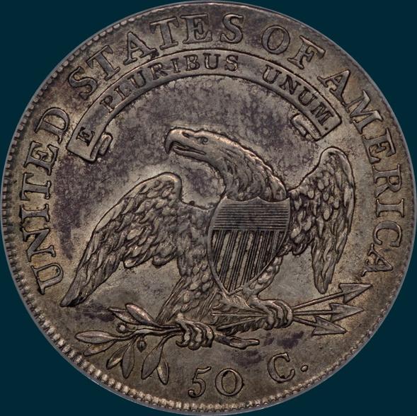 1808 O-106, Capped Bust, Half Dollar