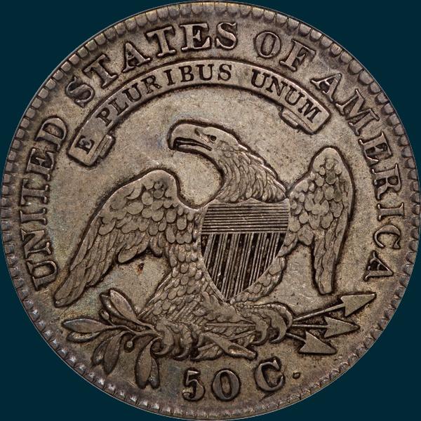 1830, O-112a, Small 0, Capped Bust Half Dollar