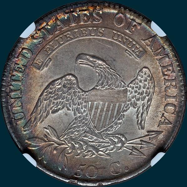 1812, O-102a, 2/1, or 12/11, 12 over 11, 2 over 1, Overdate, Small 8, Capped Bust, Half Dollar