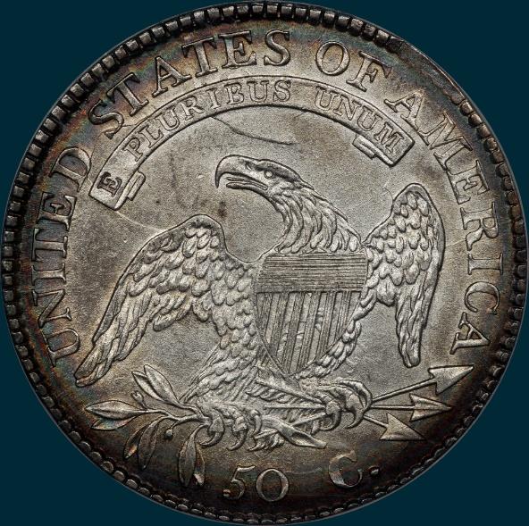 1814, O-106, capped bust, half dollar 