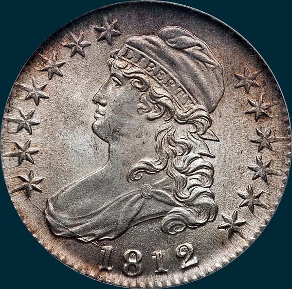 1812, O-104a, Capped Bust, Half Dollar