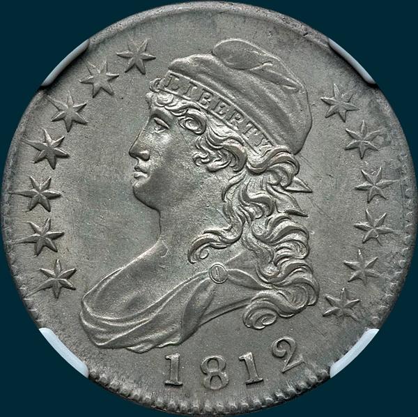 1812, O-108, Capped Bust, Half Dollar