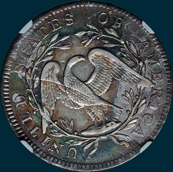 1795, O-111,  Flowing Hair, Half Dollar