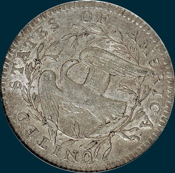 1795, O-113, Flowing Hair, Half Dollar