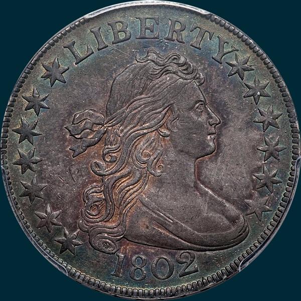 1802, O-101, Draped Bust, Half Dollar