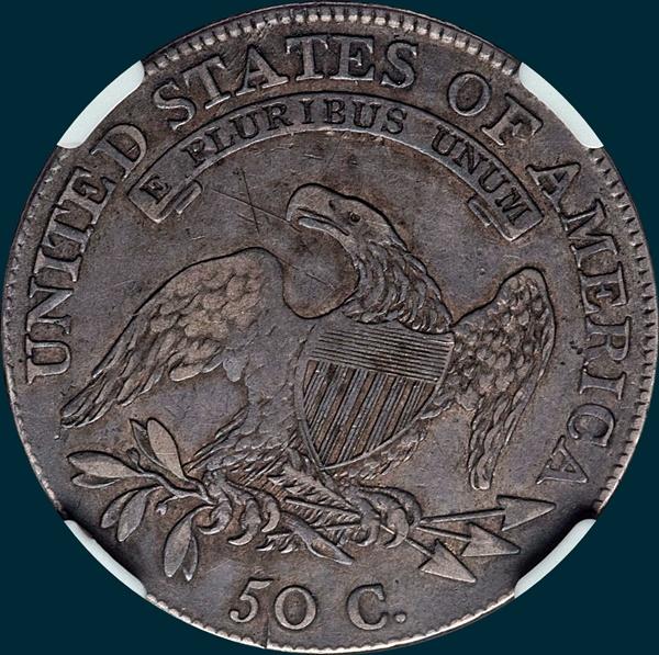 1809, O-114 R5, Capped Bust, Half Dollar