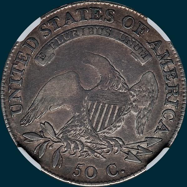 1809, O-113a R5, Capped Bust, Half Dollar