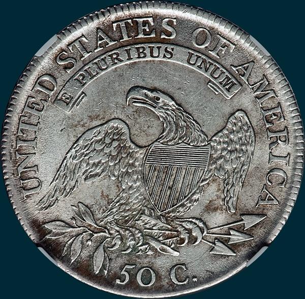 1809, O-111a, Capped Bust, Half Dollar