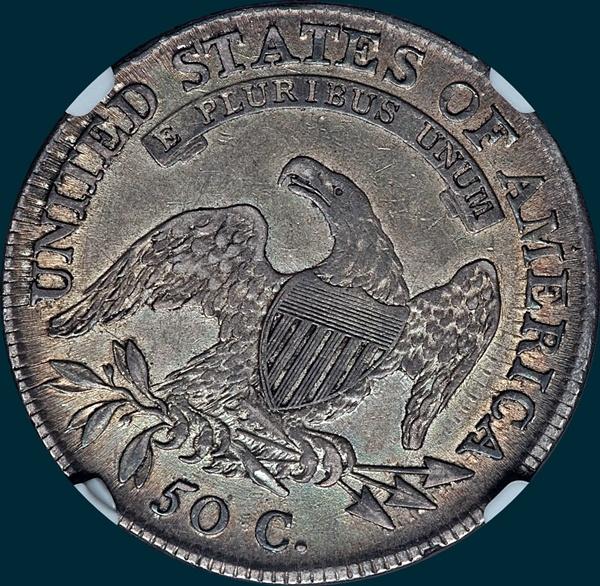 1809, O-108a, XXX Edge, Capped Bust, Half Dollar