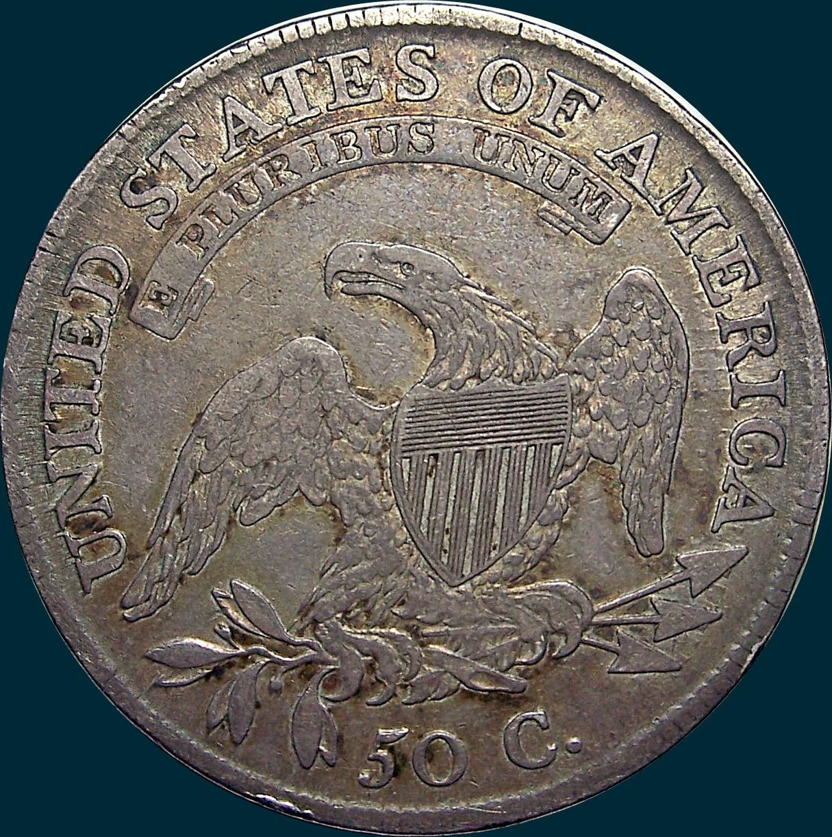 1809, O-107a R3, Capped Bust, Half Dollar