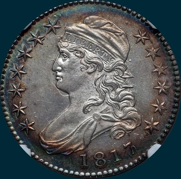 1817/13 O-101, Capped Bust, Half dollar