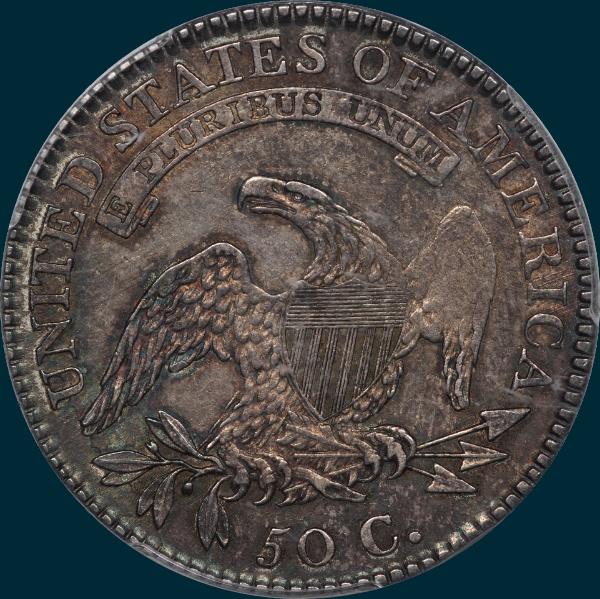 1817, O-104a, Capped Bust, Half Dollar