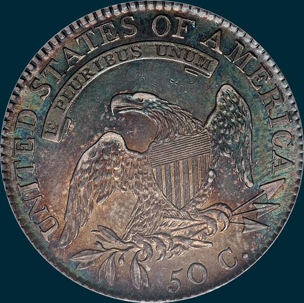 1817, O-109, Capped Bust, Half Dollar