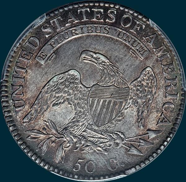 1817, O-112, Capped Bust, Half Dollar