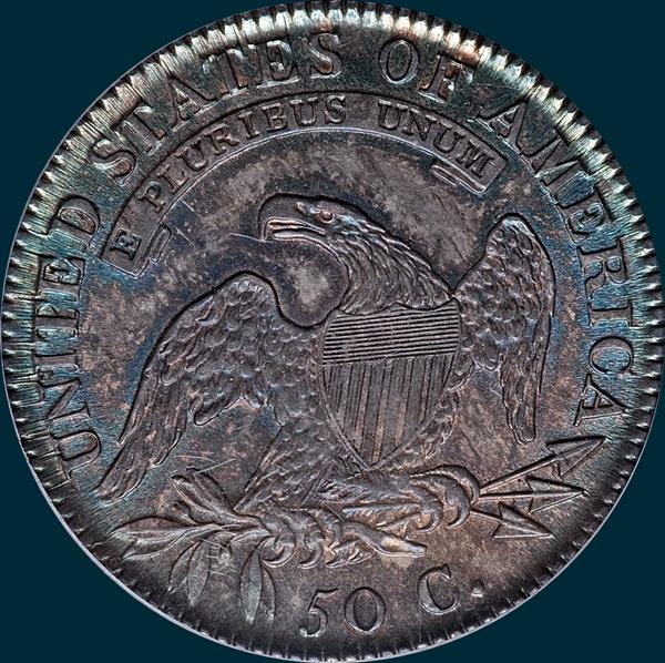 1817, O-113a, Capped Bust, Half Dollar
