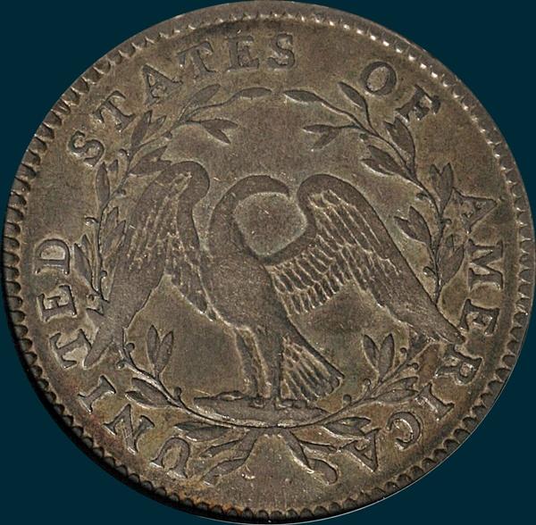 1794, O-102, Flowing Hair, Half Dollar