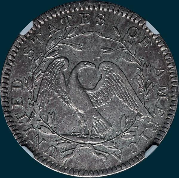 1794, O-108, Flowing Hair, Half Dollar