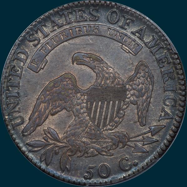 1818, O-108, Capped Bust, Half Dollar