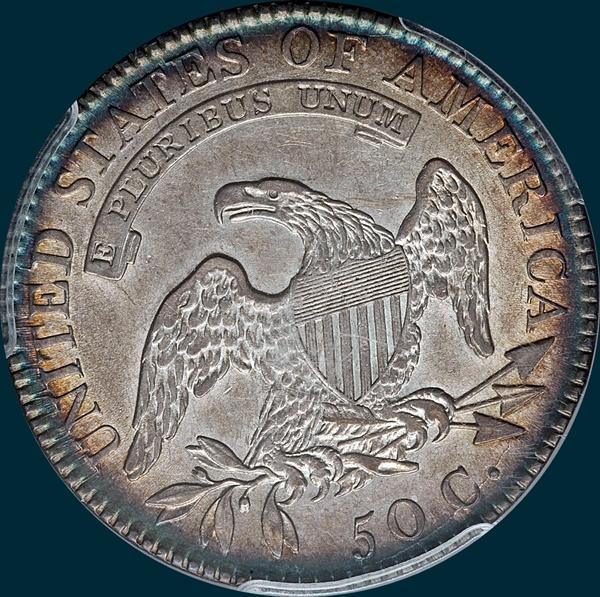 1818, O-114, Capped Bust, Half Dollar