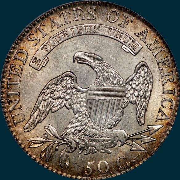 1818, O-114a, Capped Bust, Half Dollar