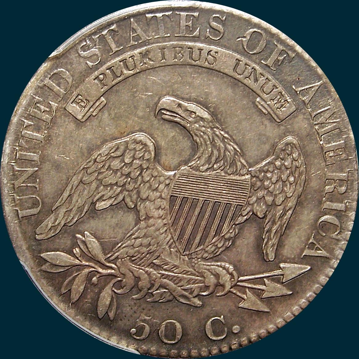 1819, O-113, Capped Bust, Half Dollar