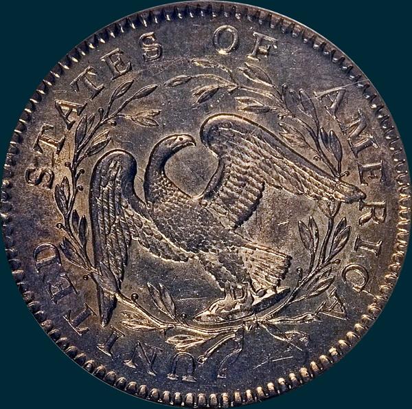 1795, O-104, Flowing Hair, Half Dollar