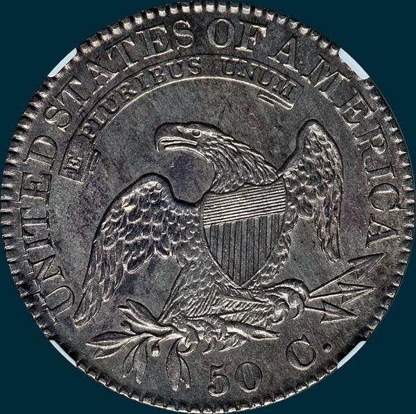 1824, O-112a, Capped Bust, Half Dollar