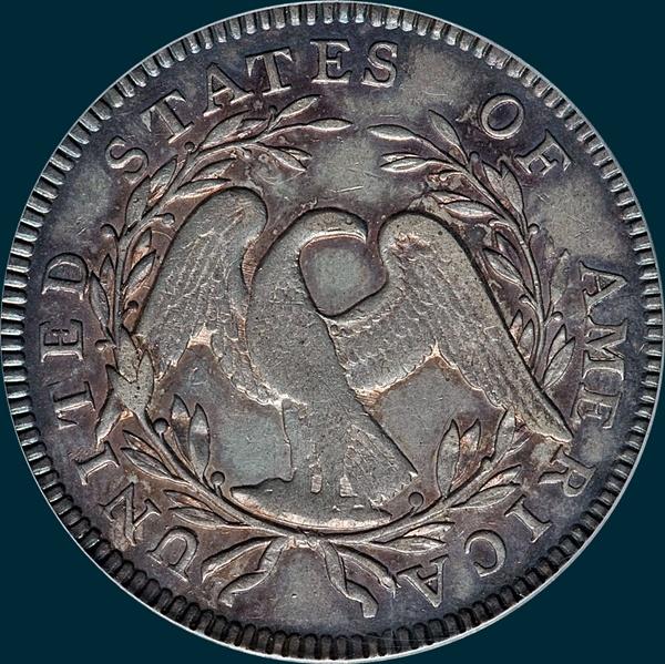 1795, O-109,  Flowing Hair, Half Dollar