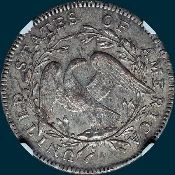 1795, O-108a, Flowing Hair, Half Dollar