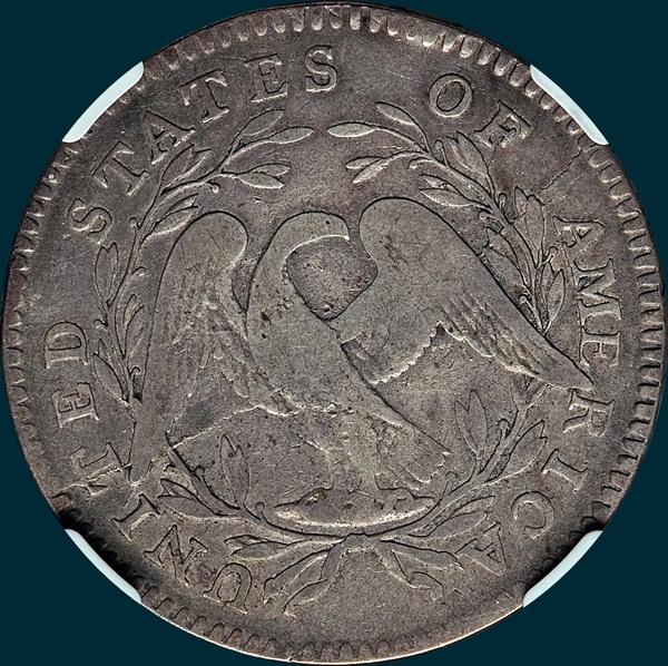 1795, O-107,  Flowing Hair, Half Dollar