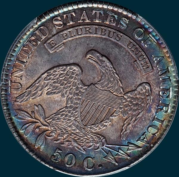 1830, O-115, Small 0, Capped Bust, Half Dollar