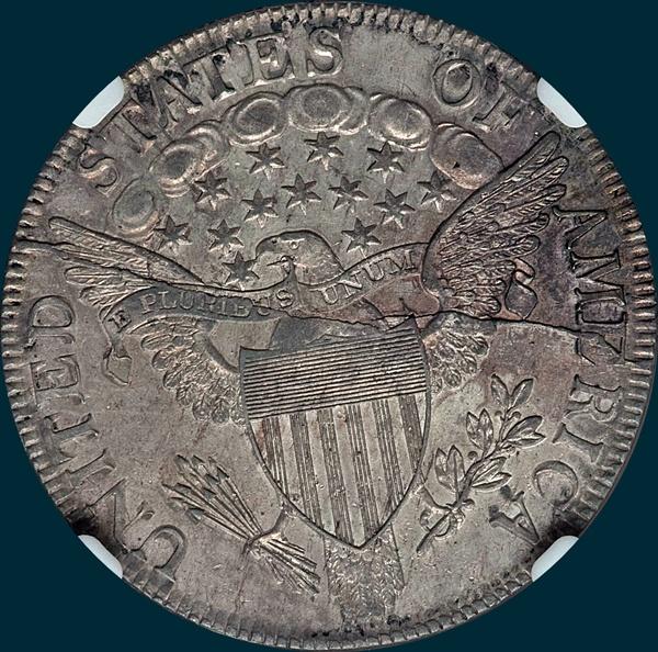 1806, O-114a, Draped Bust, Half Dollar, Pointed 6, Stem