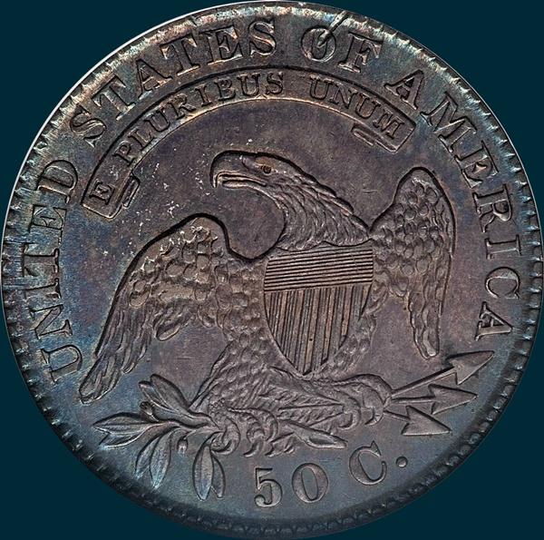 1830, O-102, Small 0, Capped Bust, Half Dollar