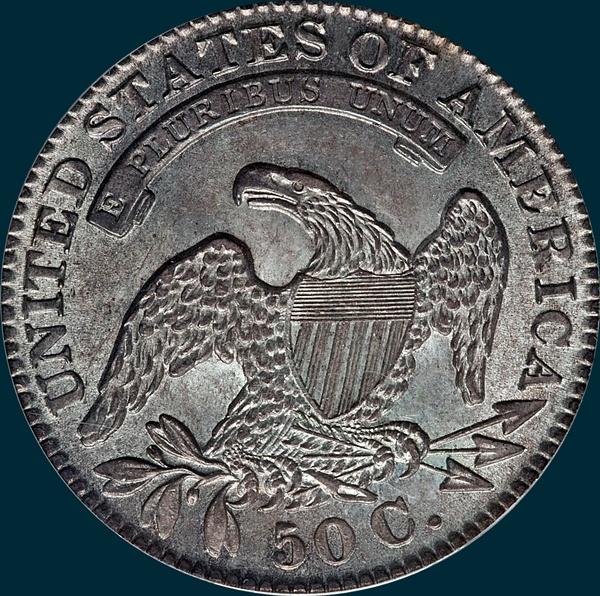 1830, O-109, Small 0, Capped Bust Half Dollar