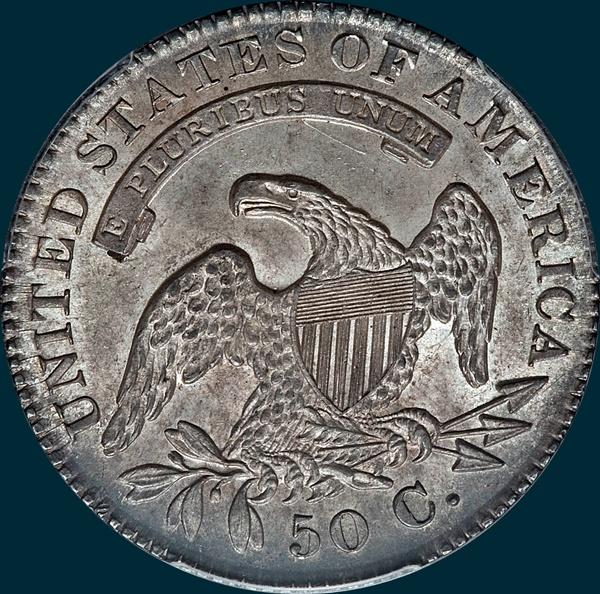 1830, O-117, Small 0, Capped Bust, Half Dollar