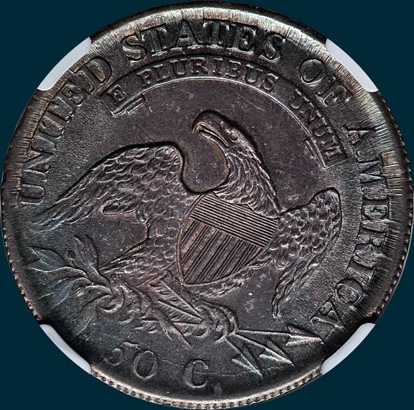 1811, O-111a, Small 8, Capped Bust, Half Dollar